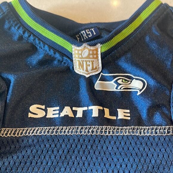 Seattle Seahawks Nfl dog shirt see measurements mesh will keep pets cool. - Picture 2 of 7